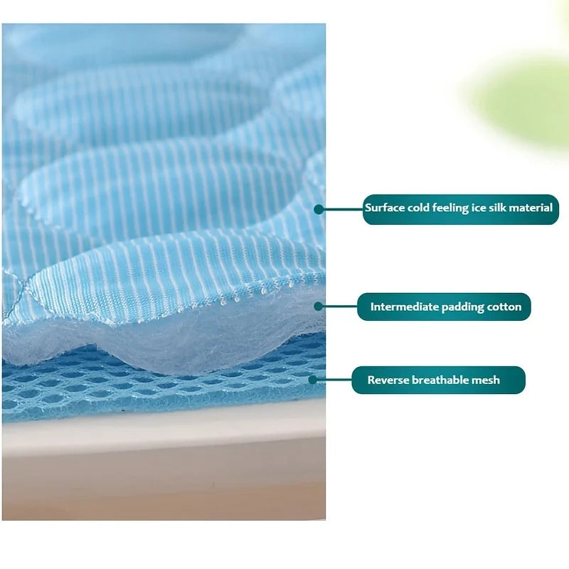 Dog Cooling Mat – Summer Cold Bed for Dogs & Cats