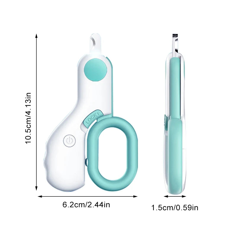 LED Nail Clipper for Pets – Light-Up Quick Finder