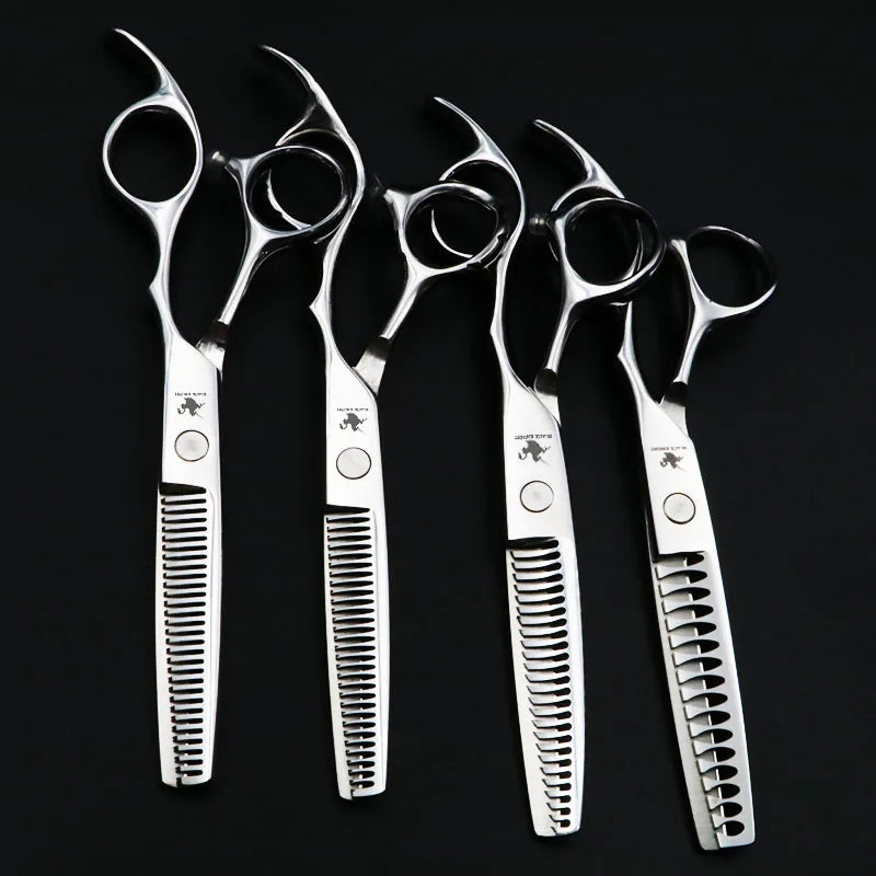 Professional Pet Thinning Shears Kit – 6" Grooming Scissors Set