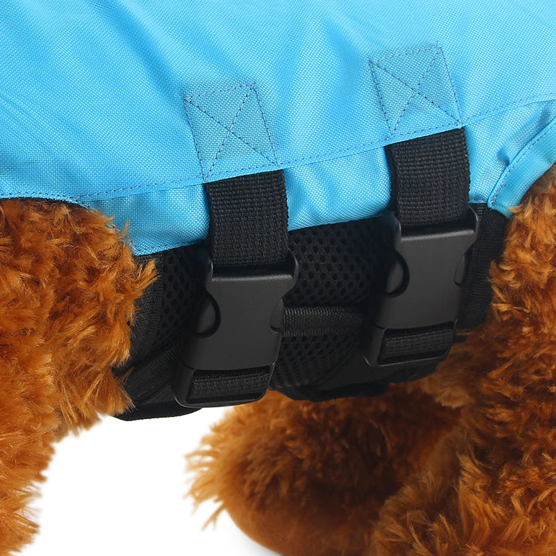 Shark Dog Life Vest – Fun Safety Jacket for Swimming