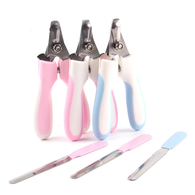 Pet Nail Clipper Set – Claw Trimmer with File for Dogs & Cats