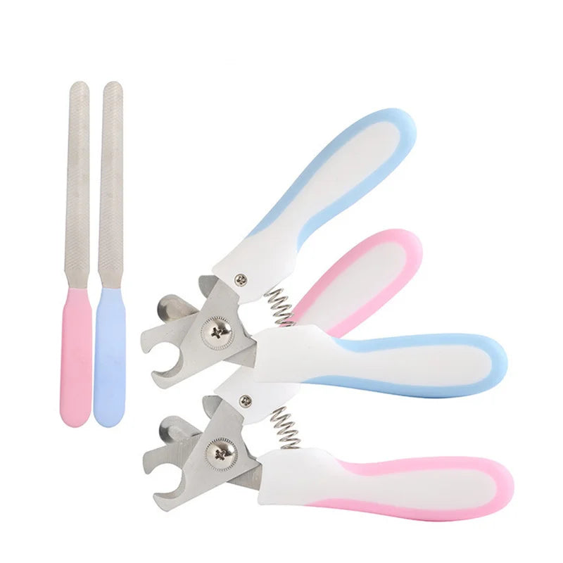 Pet Nail Clipper Set – Claw Trimmer with File for Dogs & Cats
