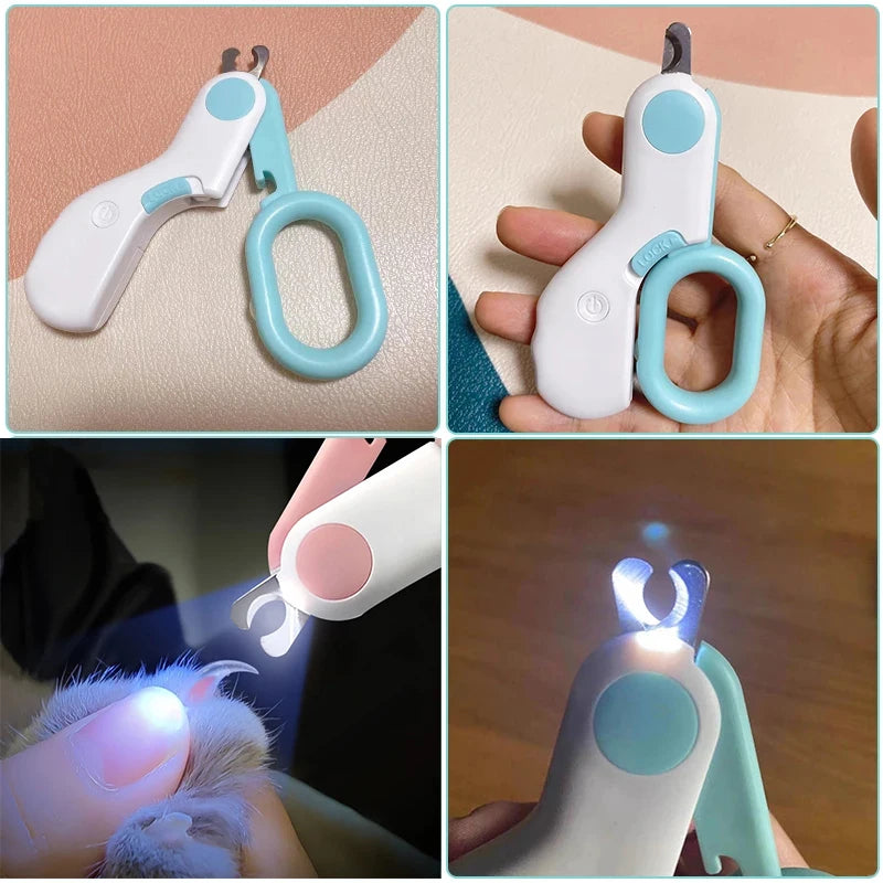 LED Nail Clipper for Pets – Light-Up Quick Finder