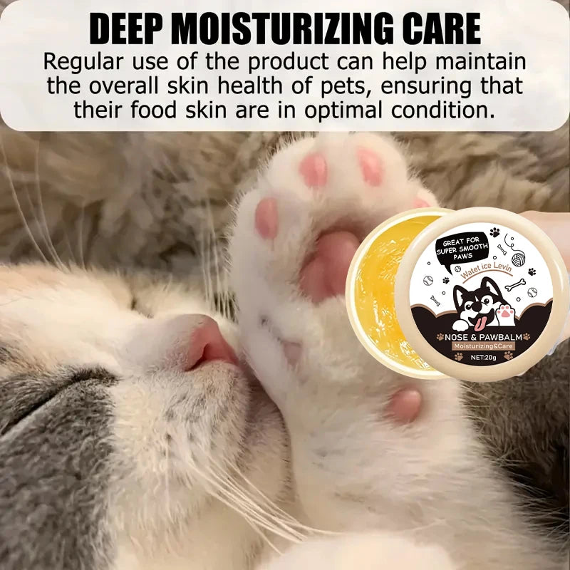 Natural Paw & Nose Balm – Moisturizing Protection for Dogs & Cats