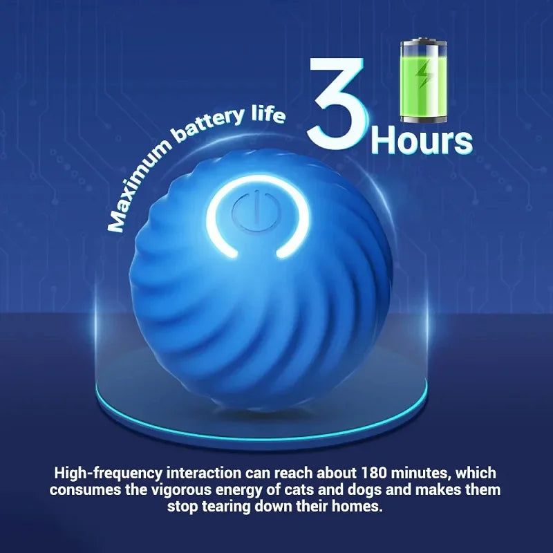 Smart Bouncing Ball – Automatic Interactive Dog Toy