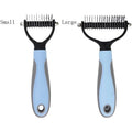 Professional 2-Sided Dematting Brush – Deshedding & Knot Cutter