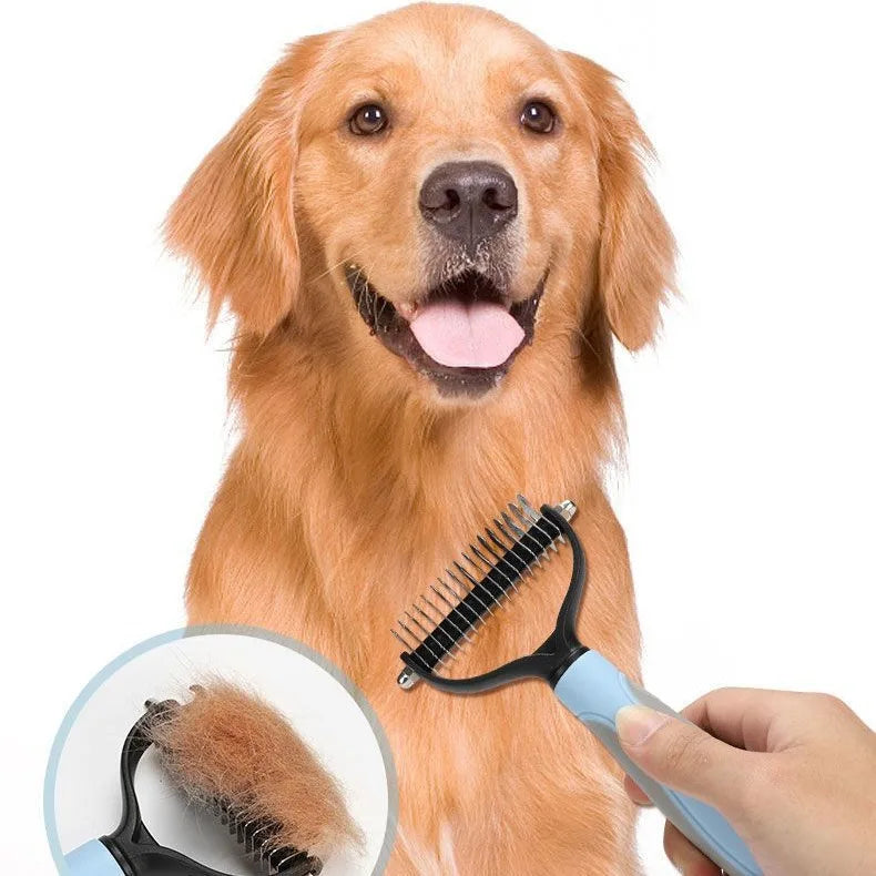 Short-Hair Deshedding Brush – Gentle Coat Care