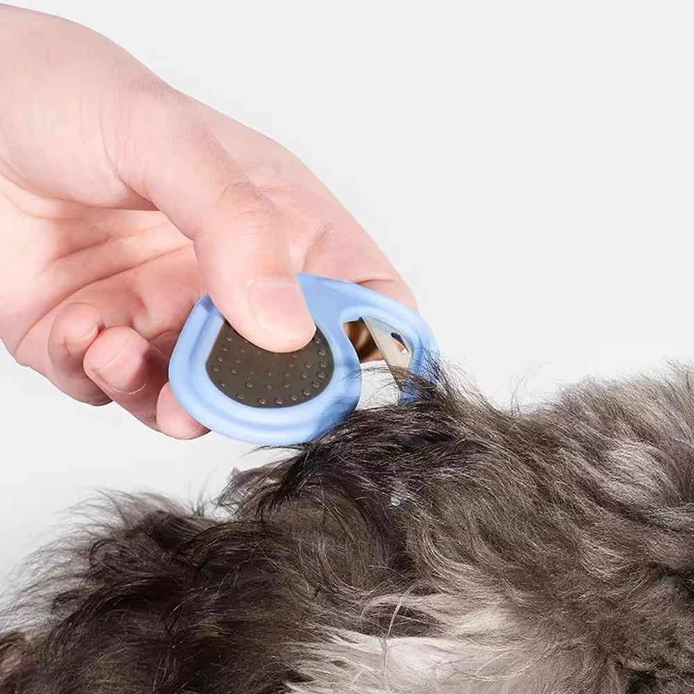 Dematting Splitter Comb – Safe Mat & Knot Remover for Dogs & Cats
