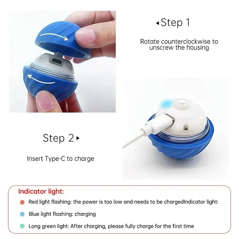 Smart Bouncing Ball – Automatic Interactive Dog Toy