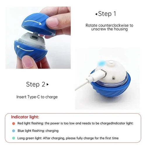 Smart Bouncing Ball – Automatic Interactive Dog Toy