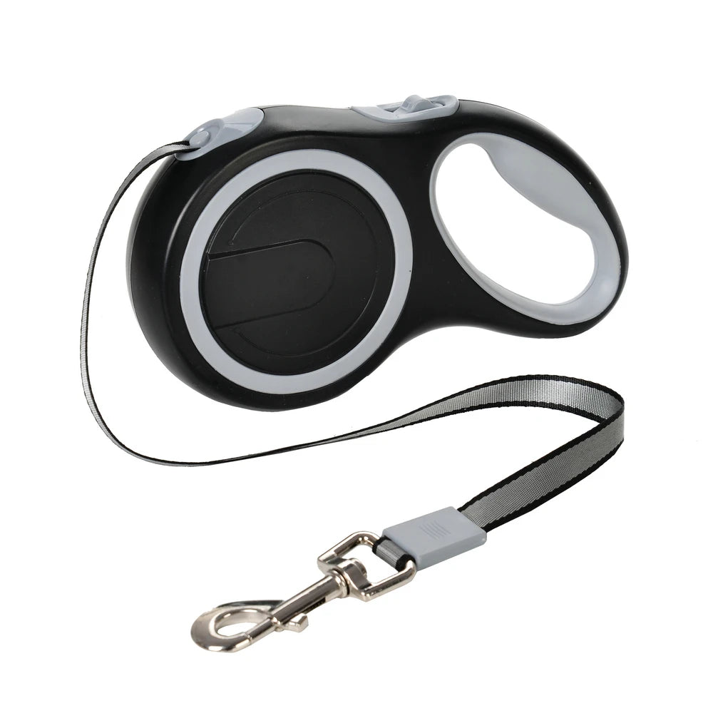 Retractable Dog Leash – 5m/8m Heavy-Duty Walking Leash