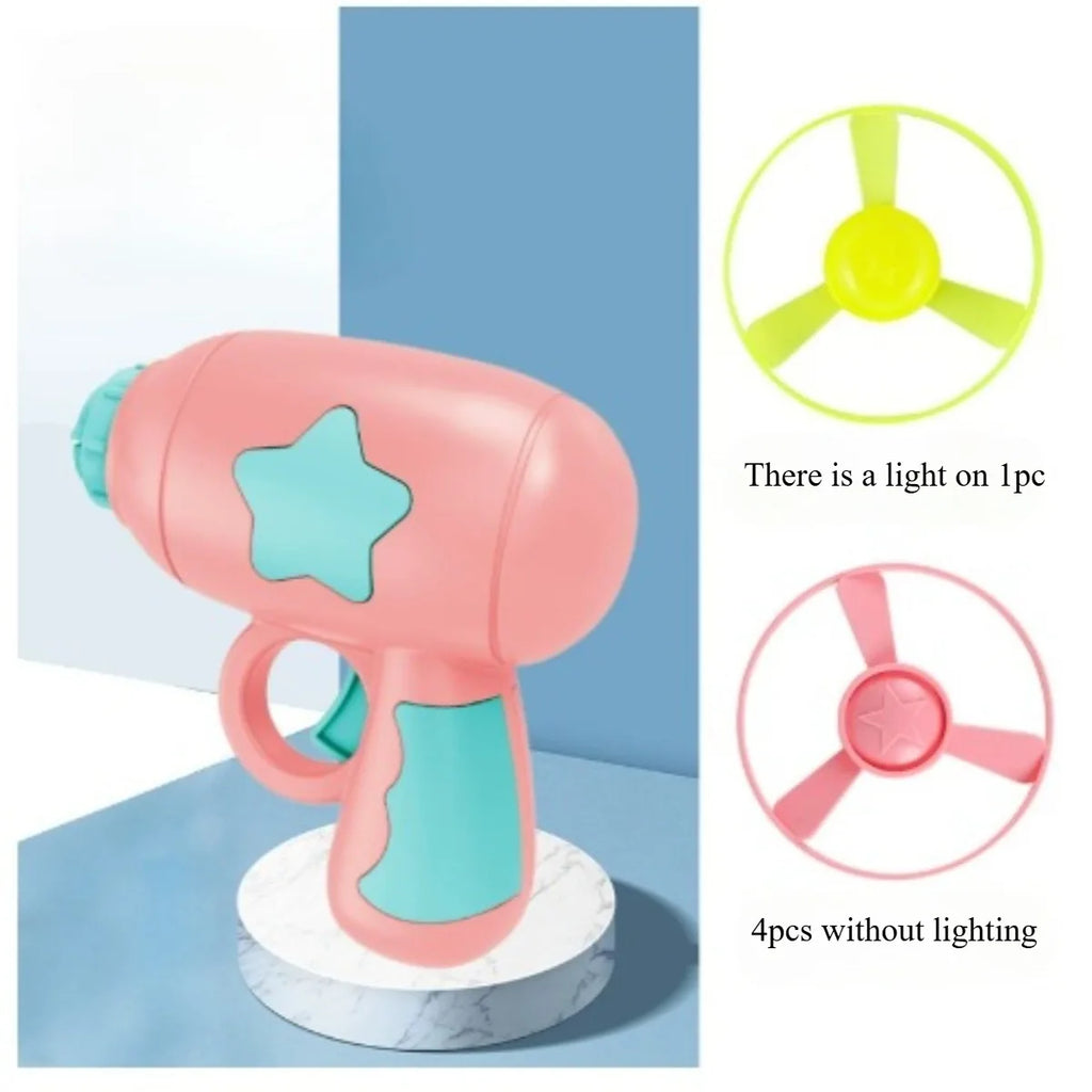 Mini Flying-Disc Launcher – Interactive Cat Chase Toy