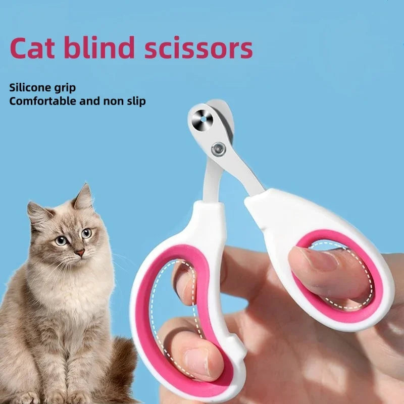 Professional Cat Nail Clippers – Stainless Steel Claw Trimmer