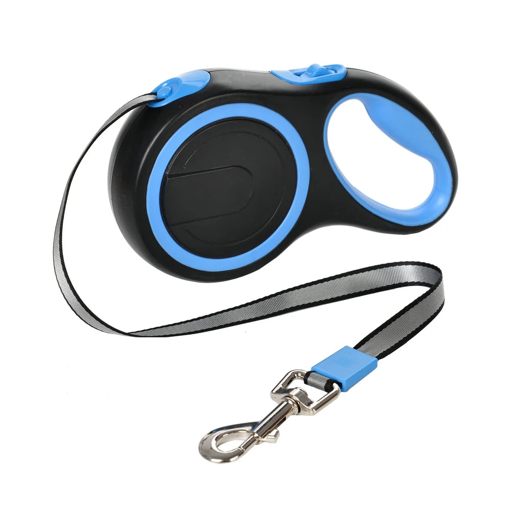 Retractable Dog Leash – 5m/8m Heavy-Duty Walking Leash