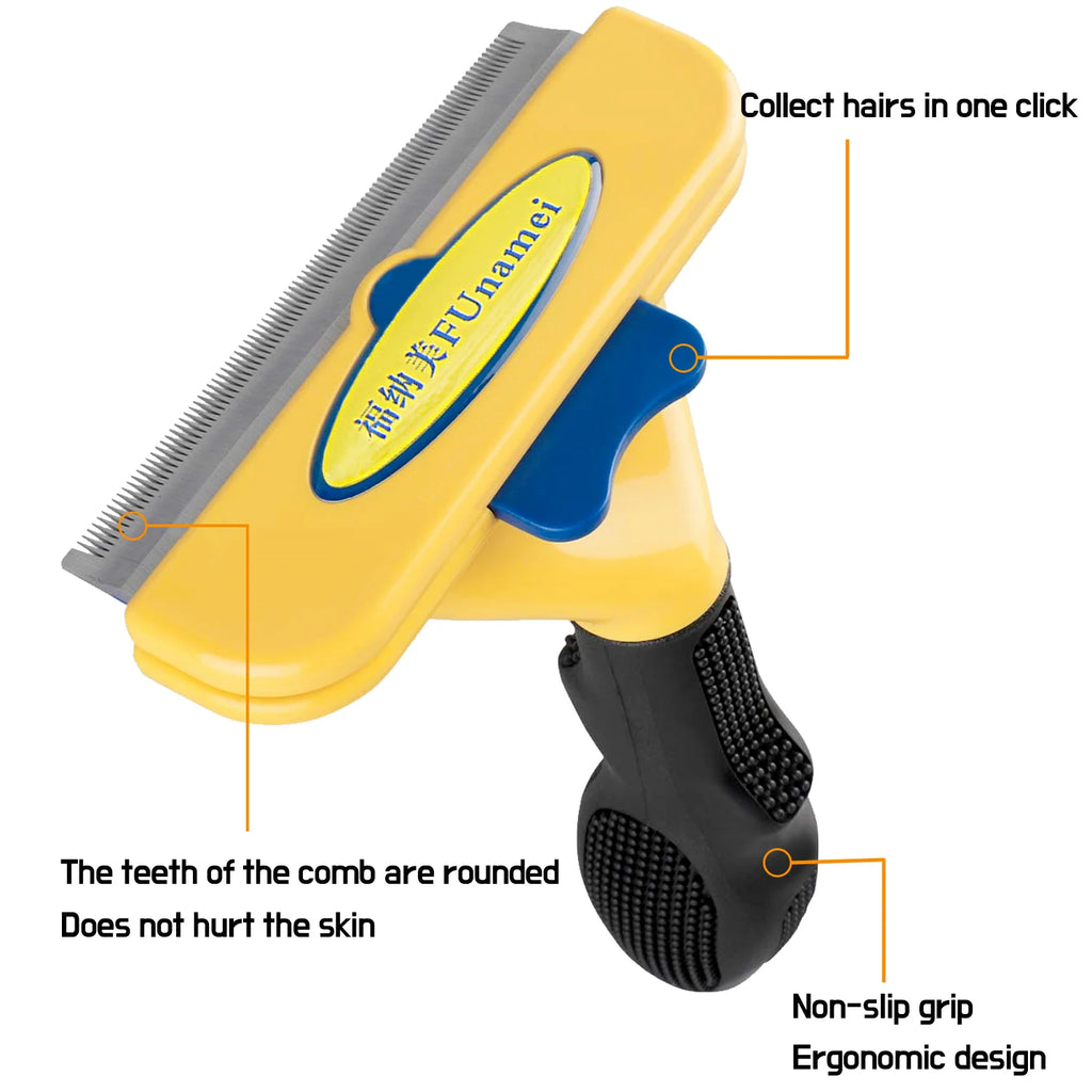 Anti-Lice & Knot Remover Comb – Fine Grooming Comb for Dogs & Cats