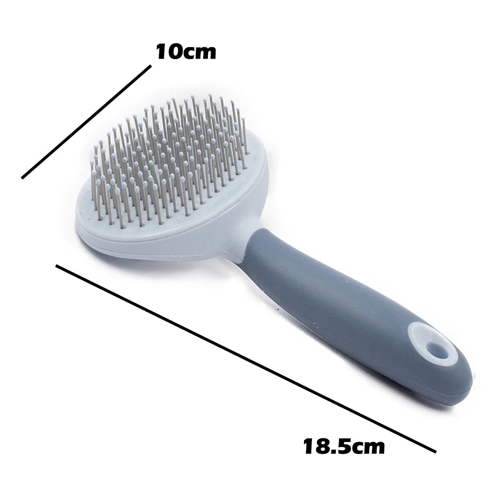 Double-Sided Deshedding Brush for Dogs & Cats