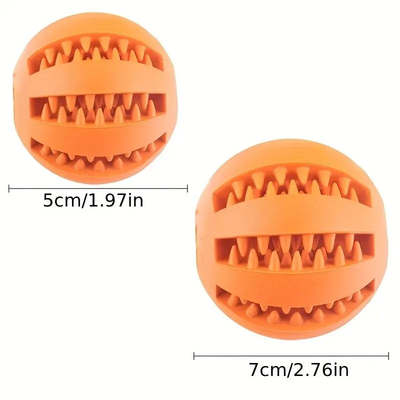 Treat-Dispensing Chew Ball – Interactive Toy for Dogs & Cats