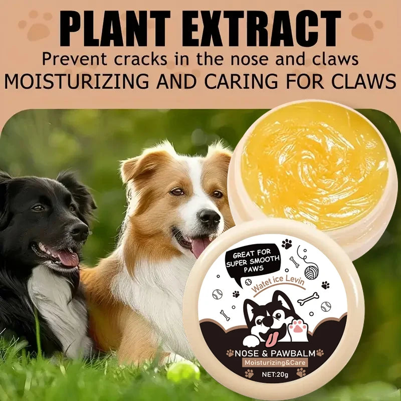 Natural Paw & Nose Balm – Moisturizing Protection for Dogs & Cats