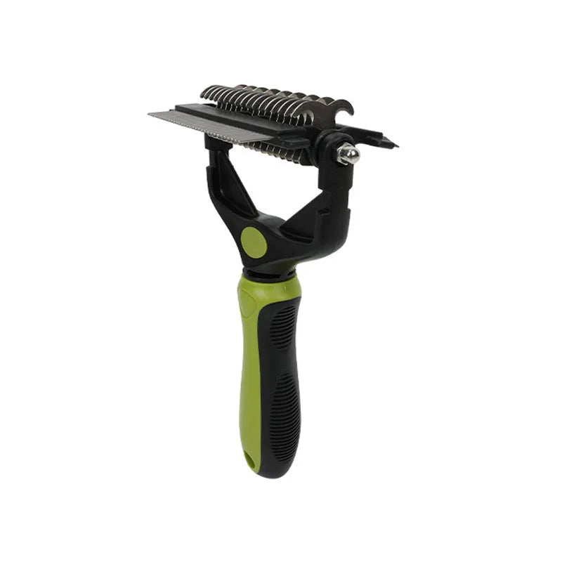 3-in-1 Deshedding Grooming Brush – Brush, Knot Cutter & Smoother