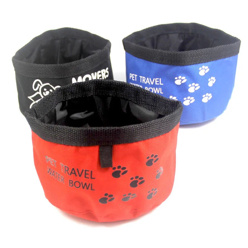 Foldable Travel Dog Bowl – Portable Food & Water Bowl