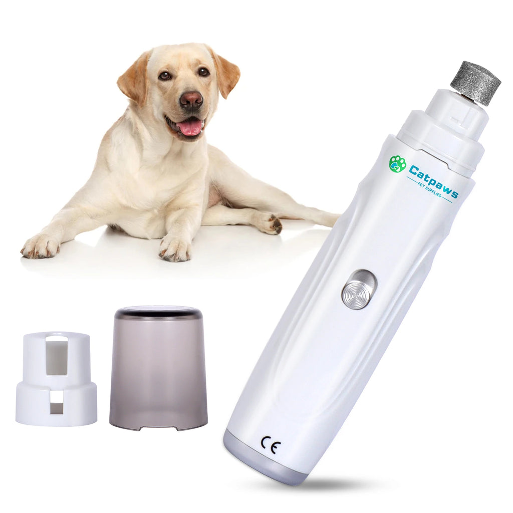Quiet Electric Nail Grinder – USB Rechargeable Pet Nail Trimmer