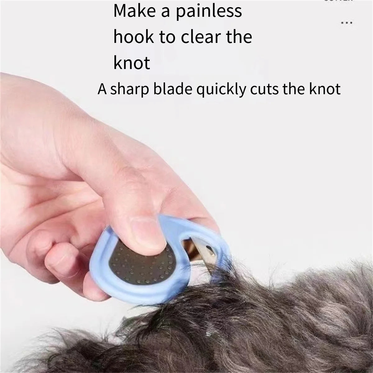 Dematting Splitter Comb – Safe Mat & Knot Remover for Dogs & Cats