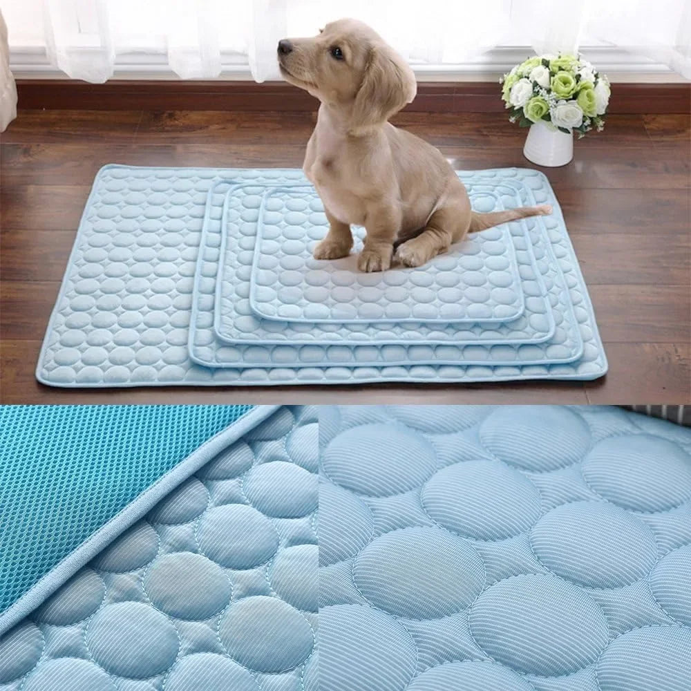 Washable Self-Cooling Pet Mat – Summer Cooling Pad