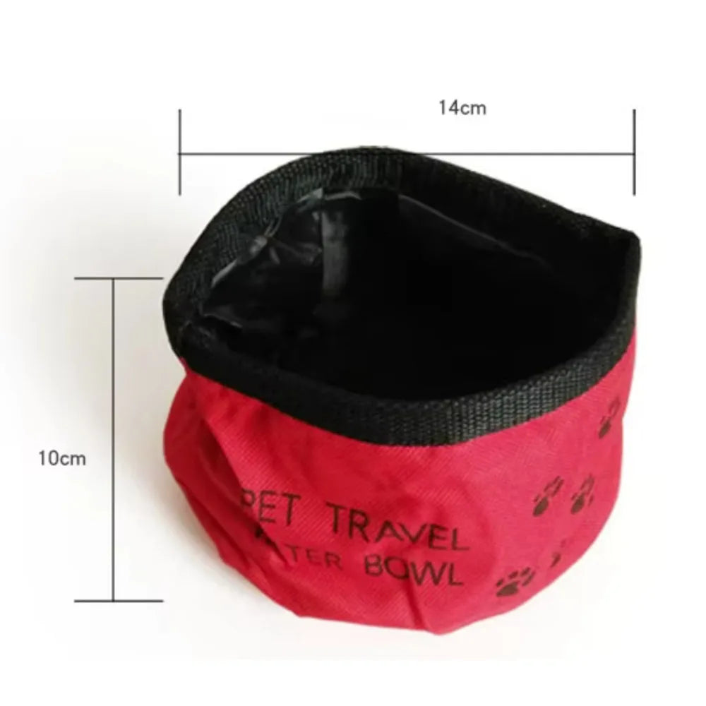 Foldable Travel Dog Bowl – Portable Food & Water Bowl