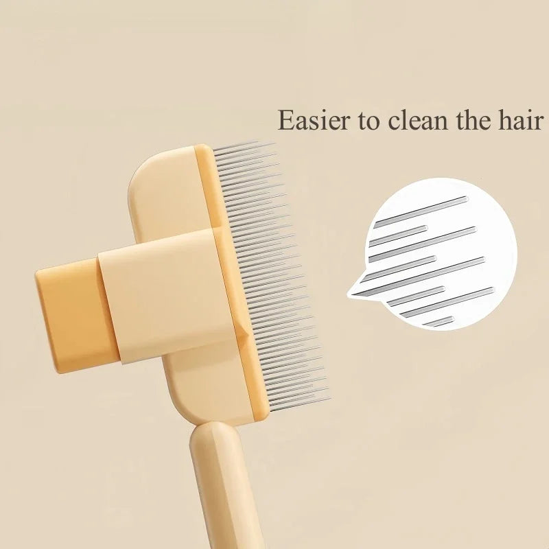Soothing Massage Grooming Comb – Deshedding Brush for Dogs & Cats