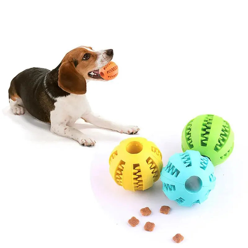 Treat-Dispensing Chew Ball – Interactive Toy for Dogs & Cats