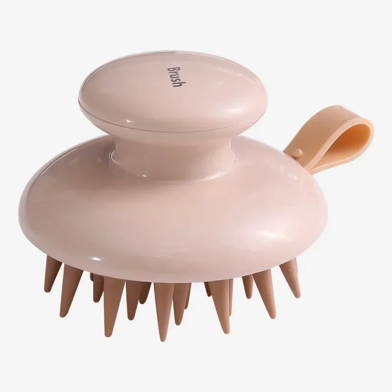 Silicone Bath Massage Brush for Dogs & Cats – Shampoo Scrubber