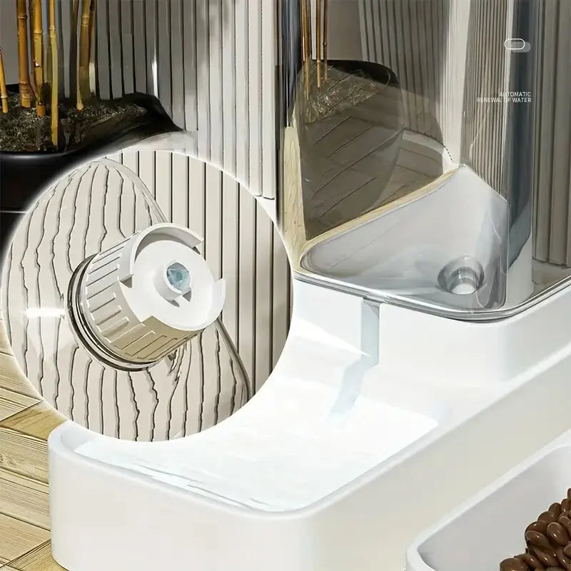 Gravity Automatic Feeder & Water Dispenser Set