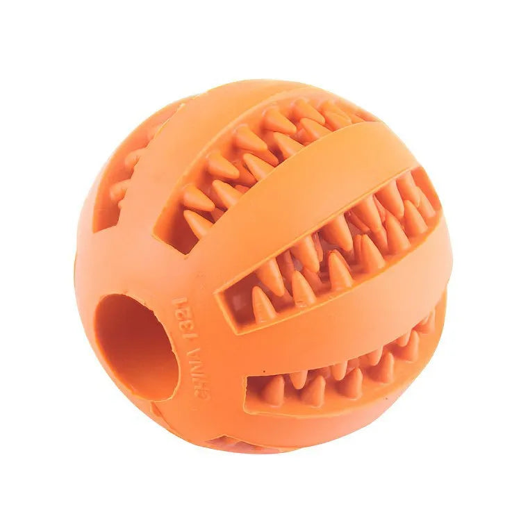 Treat-Dispensing Chew Ball – Interactive Toy for Dogs & Cats