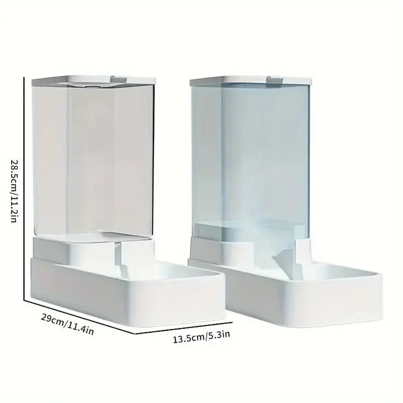 Gravity Automatic Feeder & Water Dispenser Set