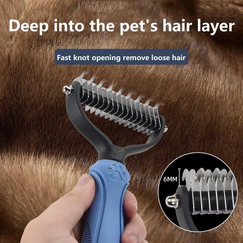 Short-Hair Deshedding Brush – Gentle Coat Care