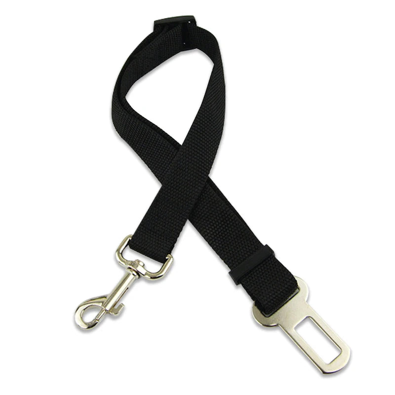 Adjustable Pet Car Seat Belt – Safety Harness Lead