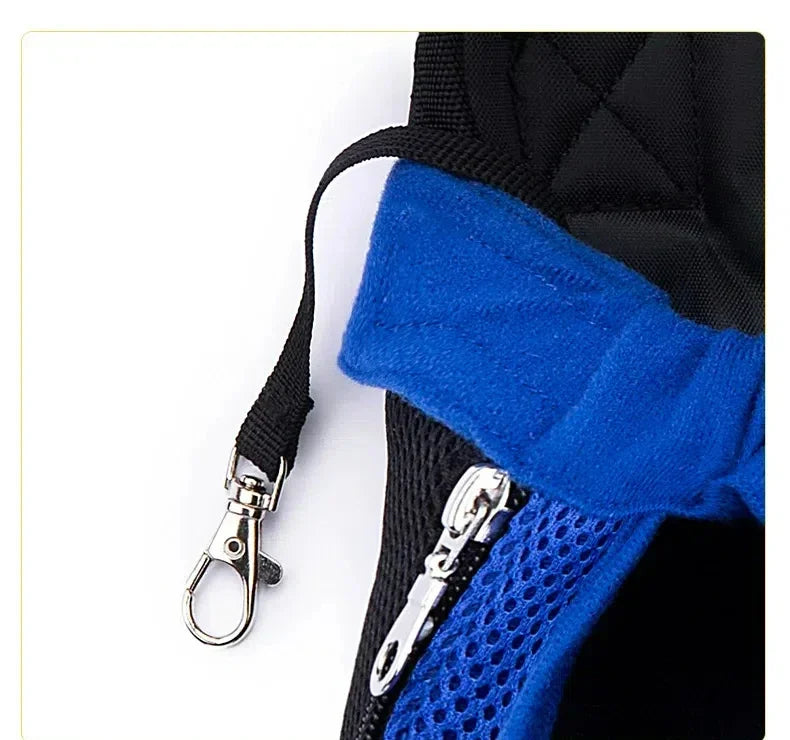 Hands-Free Front Mesh Carrier Backpack – Travel Carrier