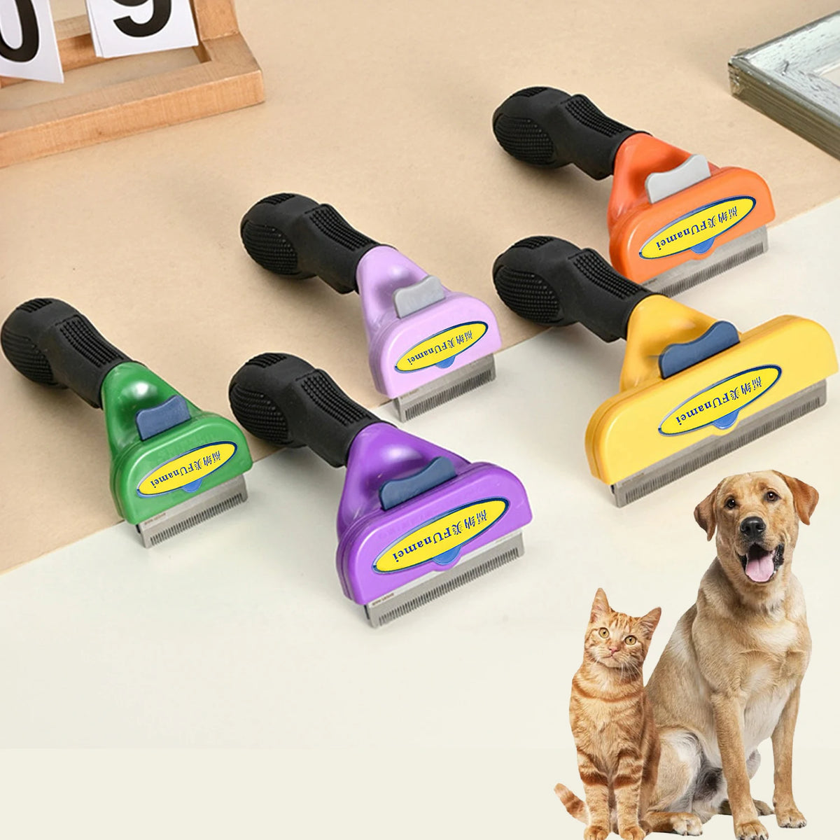 Anti-Lice & Knot Remover Comb – Fine Grooming Comb for Dogs & Cats