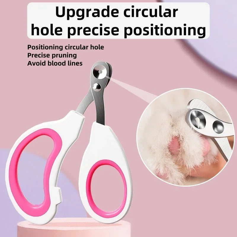 Professional Cat Nail Clippers – Stainless Steel Claw Trimmer