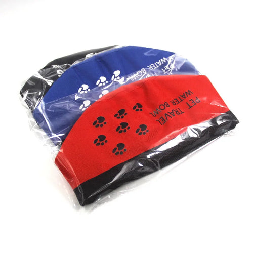 Foldable Travel Dog Bowl – Portable Food & Water Bowl