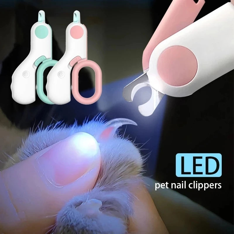 LED Nail Clipper for Pets – Light-Up Quick Finder