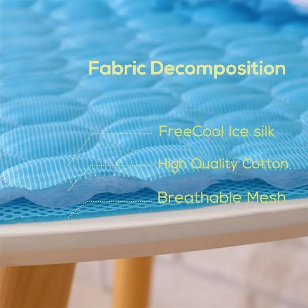 Washable Self-Cooling Pet Mat – Summer Cooling Pad