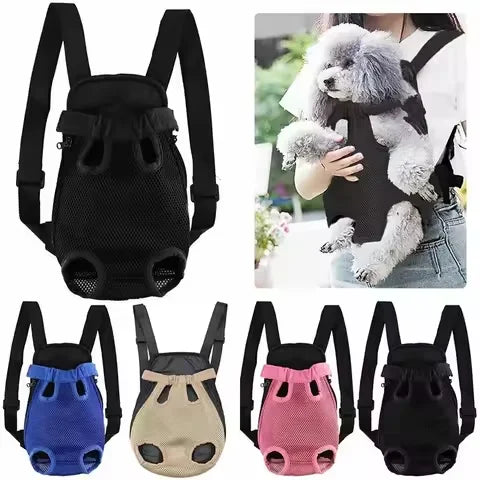 Hands-Free Front Mesh Carrier Backpack – Travel Carrier